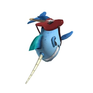 Roblox DLC Gnarwhal Hat Fantasy Limited Edition *DIGITAL Code* | Action Series 1 Action Series 2 Chaser Code RARE Accessory