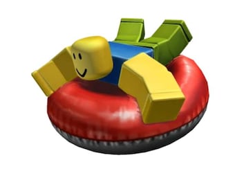 Roblox DLC Classic Noob Snow Tube Limited Edition *DIGITAL Code* Worldwide | Classic Noob Snow Tube Hat Accessory Special Effects