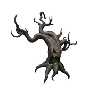 Roblox DLC Gnarly Tree Ghoul Back Buddy Limited Edition *DIGITAL Kod* Världsomspännande | Gnarly Tree Back Buddy Back Tillbehör Specialeffekter