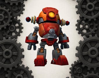World of Warcraft WoW Thrillbot 9000 Pet Limited Edition *DIGITAL CODE* Worldwide - Mountain Dew Promotional Item | Dewbot 9000 Battle Pet