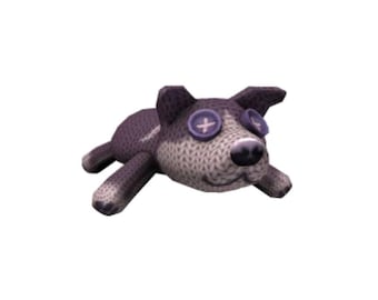 DLC de Roblox Stitchfriends: Gorro de lana con diseño de perro digno Edición limitada *Código DIGITAL* Accesorio RARO de la serie Celebrity para todo el mundo Editor de avatares
