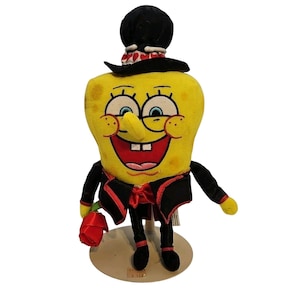 VIACOM 2006 Valentine's Day Spongebob Squarepants Tux & Rose - Etsy