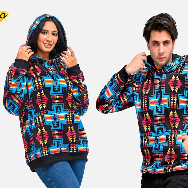 Southwestern All-Over Print Adult Hoodie – Nativo Exclusive