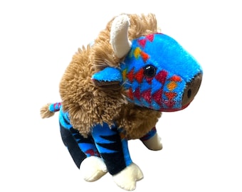Peluche di bufalo turchese: peluche nativo americano