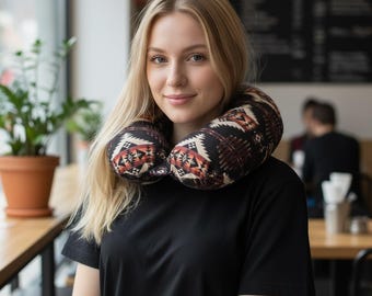 Travel Neck Pillow With Southwest Desings