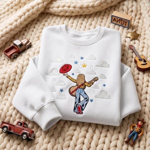 Disney Toy Story 5 Embroidered Sweatshirt, Disney Cowgirl Shirt, Disney Pixar Fans Shirt, Toy Story Fan Shirt, Disney World Shirt image 7