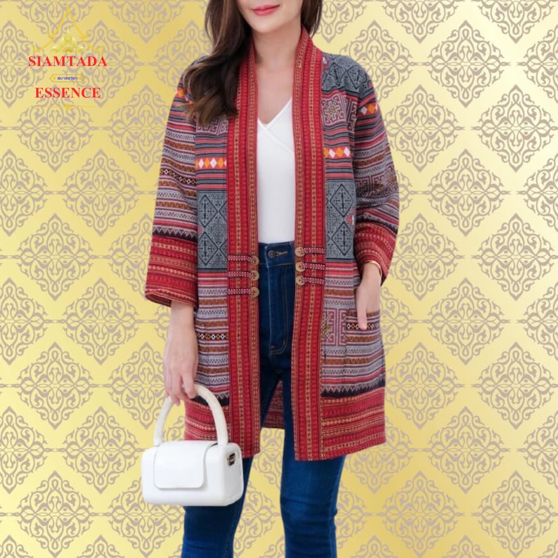 thai-traditional-tribal-pattern-cardigan-long-sleeve-hip-length