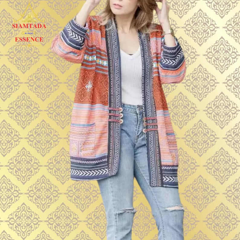 thai-traditional-tribal-pattern-cardigan-long-sleeve-hip-length