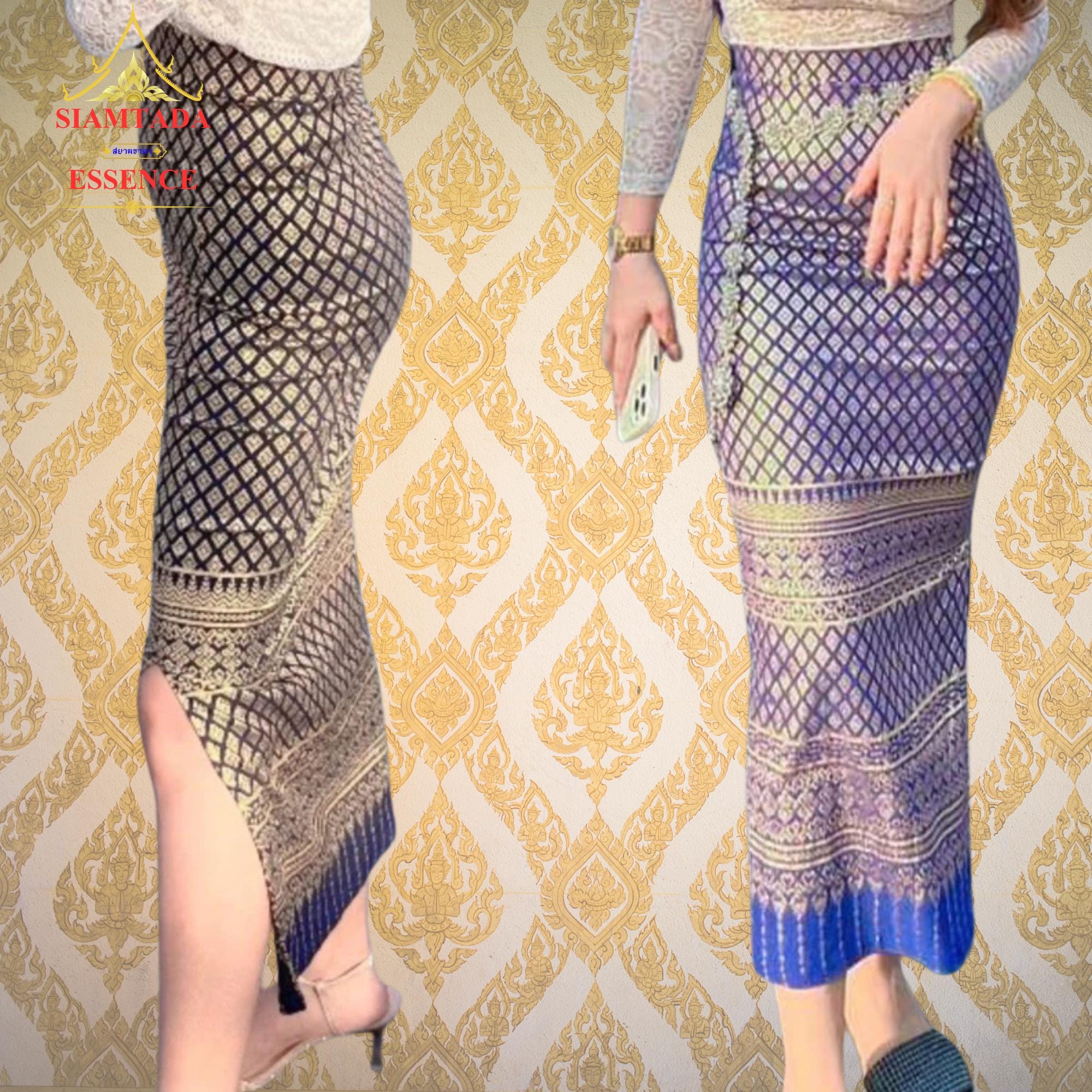 Thai Wrap Skirt - Etsy