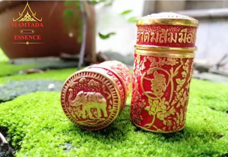 Thai Herbal Inhaler, Hand of Buddha som O Mue With Traditional Thai