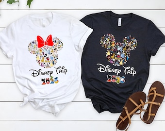 Aangepaste Disney vakantie 2026 familievakantie 2026 shirts, Disney reis 2026 shirt, Disneyland shirts, Disney paar shirts, Disneyworld