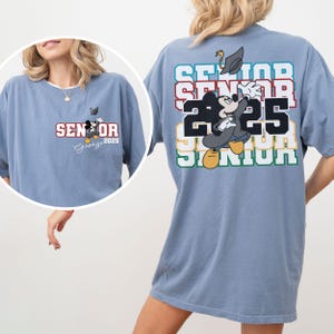 Comfort Colors® Senior 2026 Mickey Shirt, Custom Graduate T-Shirt, Mickey Graduation 2025 Shirt, Senior Graduate Shirt, Disney Family Grad