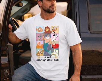 Comfort Colors® In meinem Disney Dad Era Shirt, Disney Dad Era Shirt, Geschenk für Papa Vatertag Shirt, Disney World Disneyland Reise Herren T-Shirt
