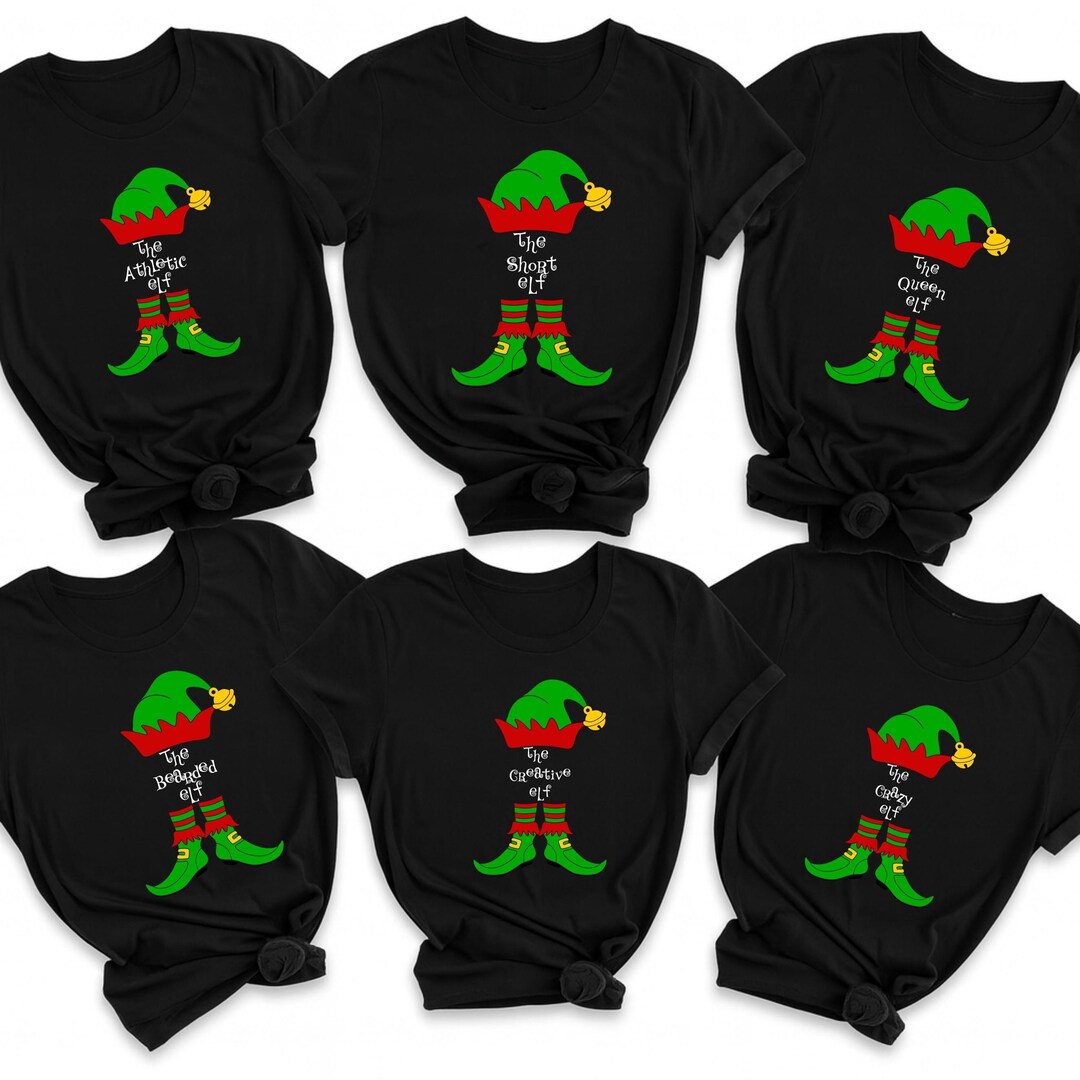 Custom the Elf Shirt, Custom Elf Shirt, Christmas Family Matching ...