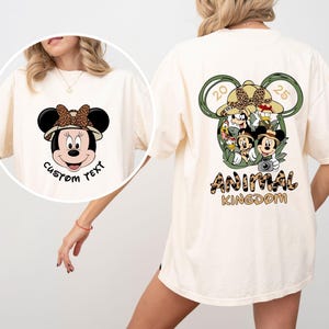Mickey and Minnie Shirt, Disneyland Shirt, Animal Kingdom Safari shirts, Disney Mickey and Minnie couple shirt, Disney Safari couple shirts,