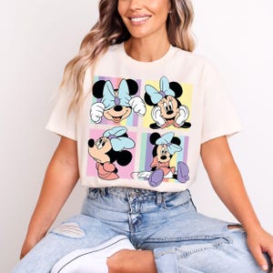 Cute Pink Mini Mouse Shirt, Disneyland Shirt, Disney Mini Mouse Tee, Disney Minnie Sweatshirt, Gift for Girl, Disney World Shirt