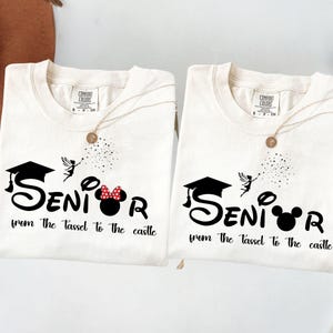 Comfort Colors Senior 2025 Mickey Graduation T-Shirt
