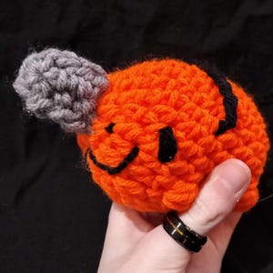 Pochita amigurumi chainsaw man anime handmade plush toy fanart