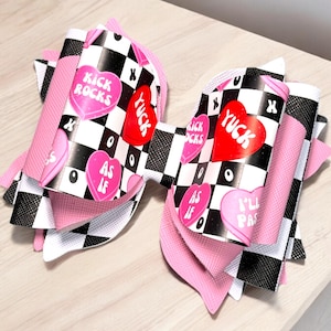 Anti Valentine conversation heart bow for tumbler straw  Ruby Hearts, Sweet Hearts, Valentine’s Day Fits popular tumbler brands