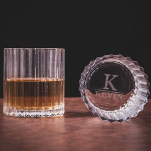 Custom Whiskey Glass for Men, Personalized Birthday Gift for Him, Anniversary Gift for Husband, Whiskey Gifts for Dad, Christmas Gifts
