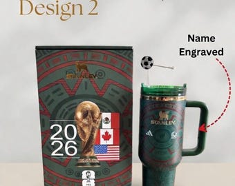 Vaso térmico Stanley de la Copa Mundial de la FIFA 2026 / Edición México, EE. UU. y Canadá
