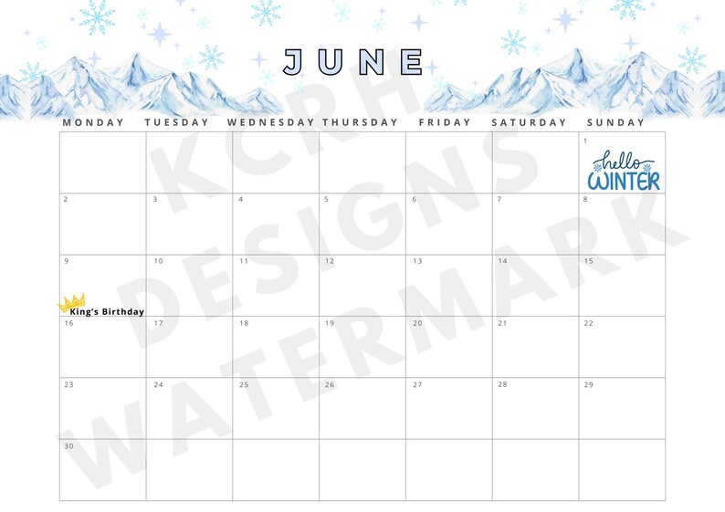 Victoria, Australia 2025 School Calendar Etsy