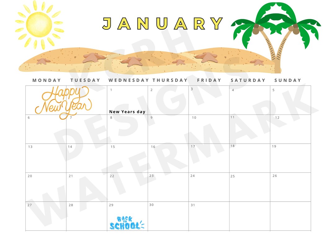 Calendar 2025 Victoria 