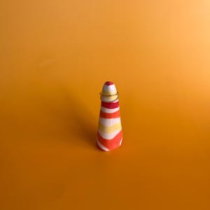 Groovy Sunbeam Ring Cone | Handmade Ceramic Ring Holder | Gift For Her | Ceramic Ring Holder Cone | Pottery Ring Cone | Jewelry Display