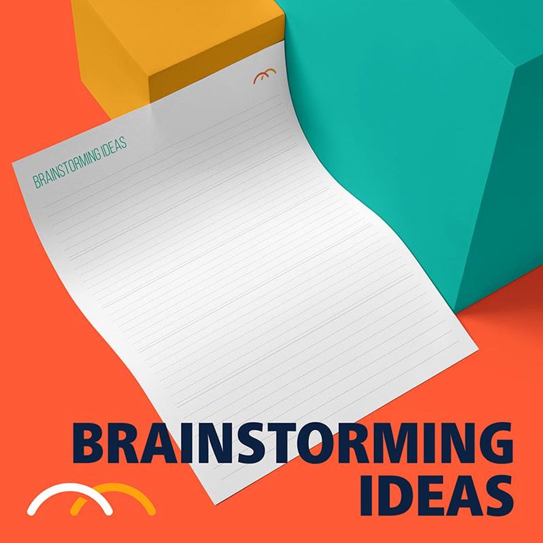 Brainstorming Ideas Printable PDF for Creativity - Etsy