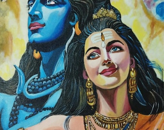 シヴァ・パールヴァティ - Etsy 日本