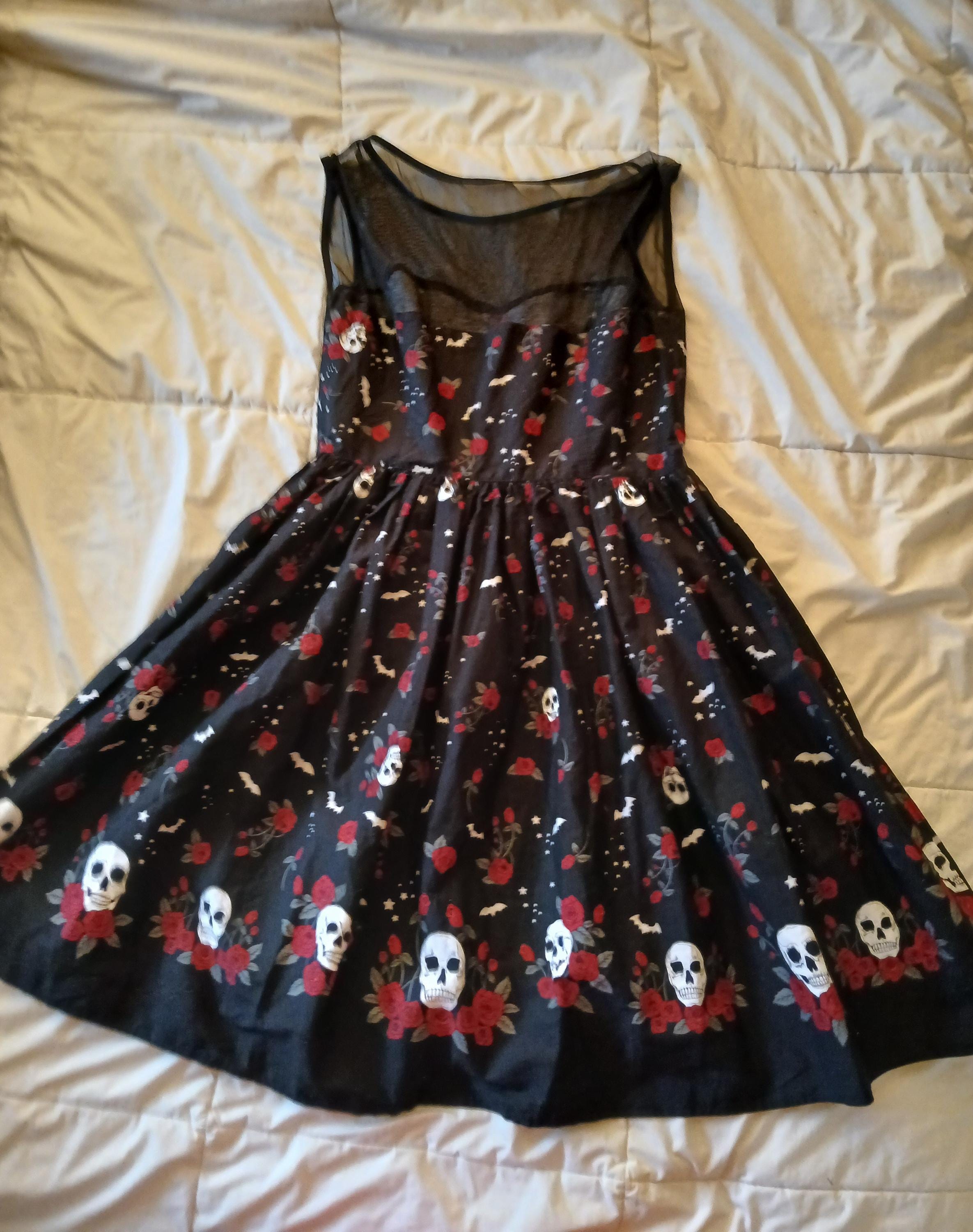 ❤️ヘルバニー HELL BUNNY サーキュラーワンピース　プードル ❤️ヘルバニー HELL BUNNY サーキュラーワンピース プードル