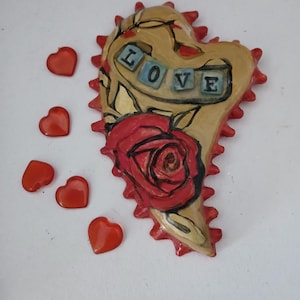 Wall plaque for the one that you love. An original work of art by SusanSorrentino