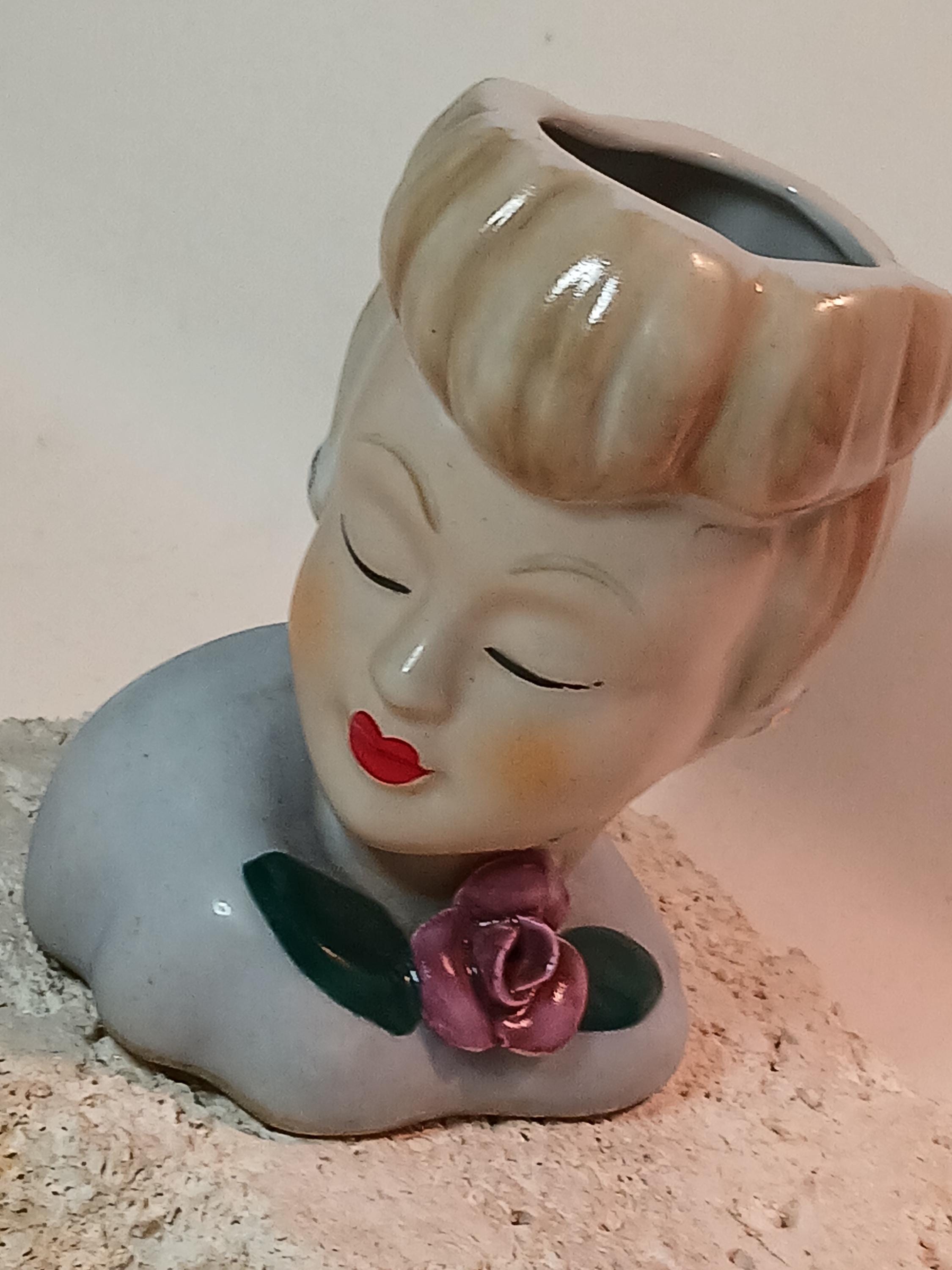 kinako 【希少】head vases ヘッドベース il_fullxfull