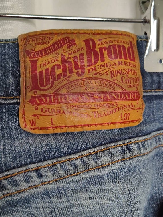 Shredded Denim Jeans Sz 34 Vintage 