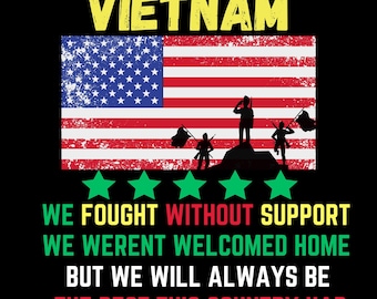Proud Vietnam War Veteran Shirt, Veterans Day Gift, Army, Vietnam USA, Army Veteran, Proud Veteran, Proud Army Family, Digital Download