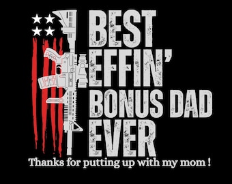Bonus Dad Ever SVG, Funny Father's Day Gift (Digital Download