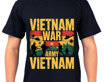 Vietnam War Veteran T-Shirt: All Veterans Matter (Digital Download)