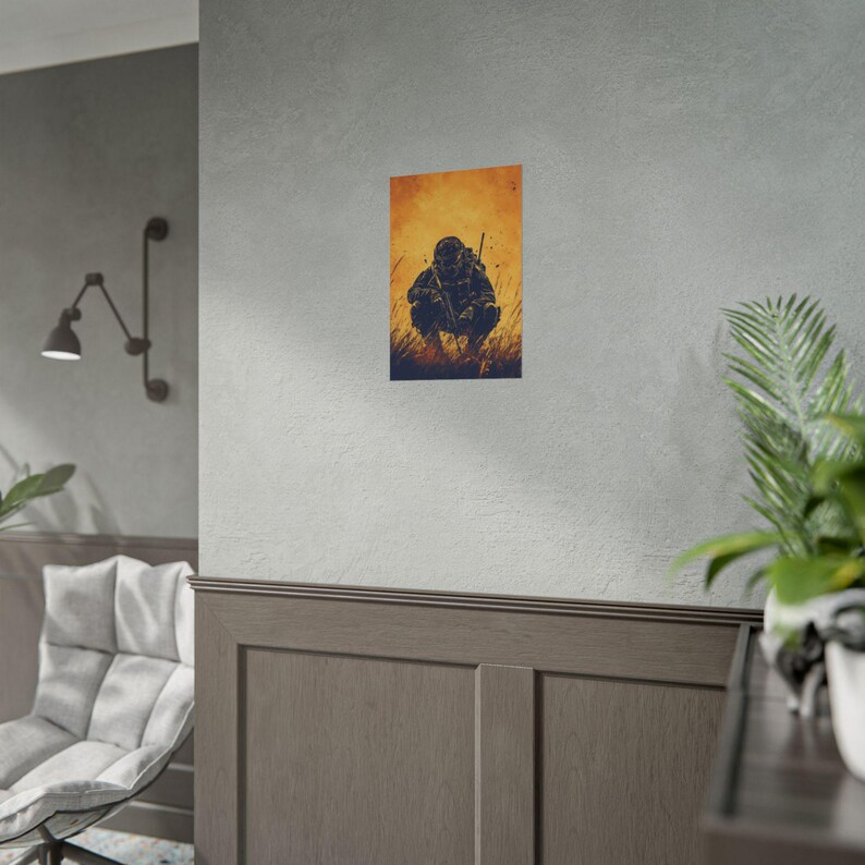 Rolled Posters, Military Wall Decor, Kids Room Art, Special Ops Army ...