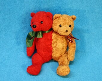 2 headed teddy bear