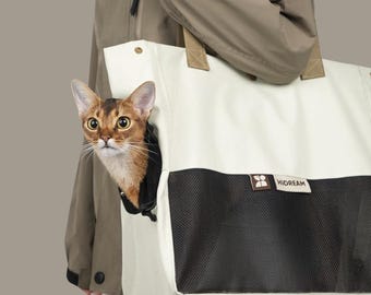 One Shoulder Pet Carrier: Small Dog & Cat Travel Pouch