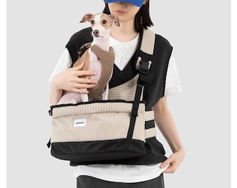 Pet Hip Seat Carrier, Small Dog Cat Waist Carrier, Hands Free Pet Sling, Crossbody Pet Carrier, Puppy & Kitten Travel Bag