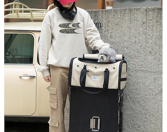 Airline Approved Pet Carrier: Breathable Travel Bag for Small Dogs, Cats
