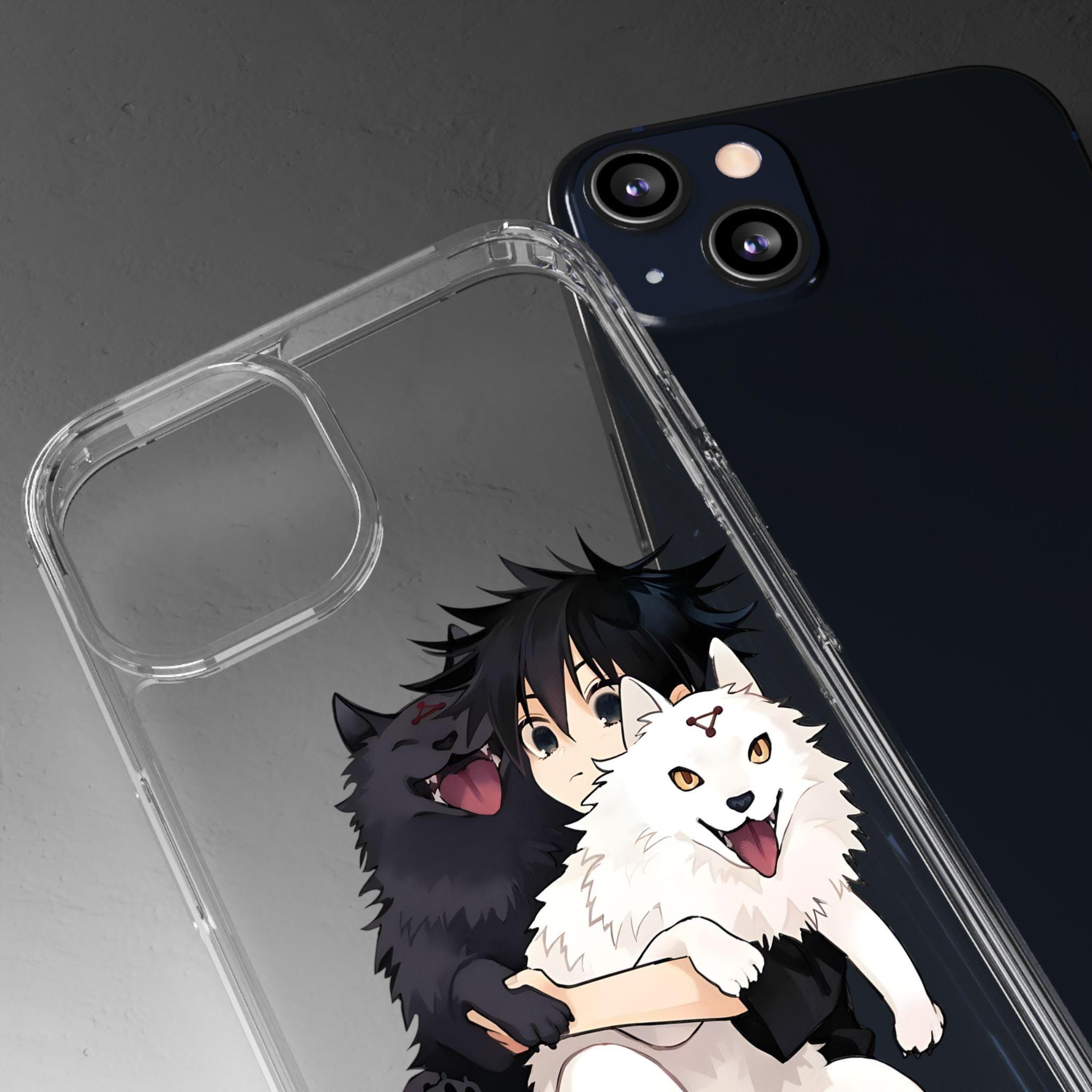 iPhone - Megumi Amazon.com: Megumi JJK Manga Silicone Tempered Glass Phone