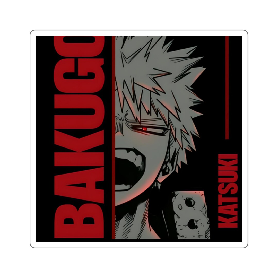 MHA Baku Square Sticker | Anime [ 4 Size ] - Etsy
