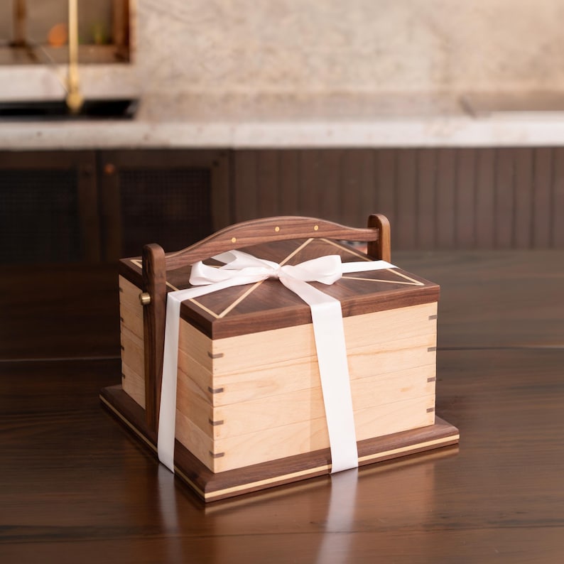 Juego de Mahjong Premium – Mahjong chino de madera con fichas de comodín, juego clásico de Pung Chow, juego de viaje de lujo, regalo único imagen 3