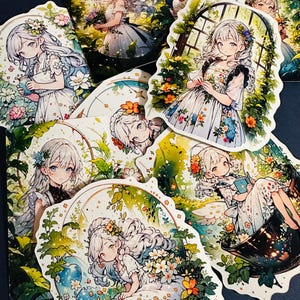 Adesivos de anime Whanime Greenhouse Girl