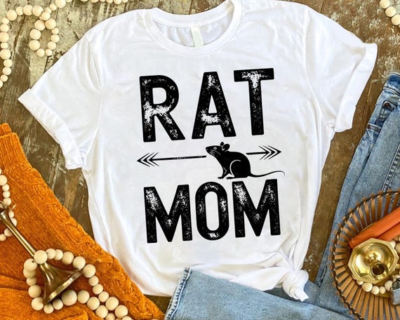 Rat Mom Shirt – Fun Rat Graphic Tee for Pet Lovers