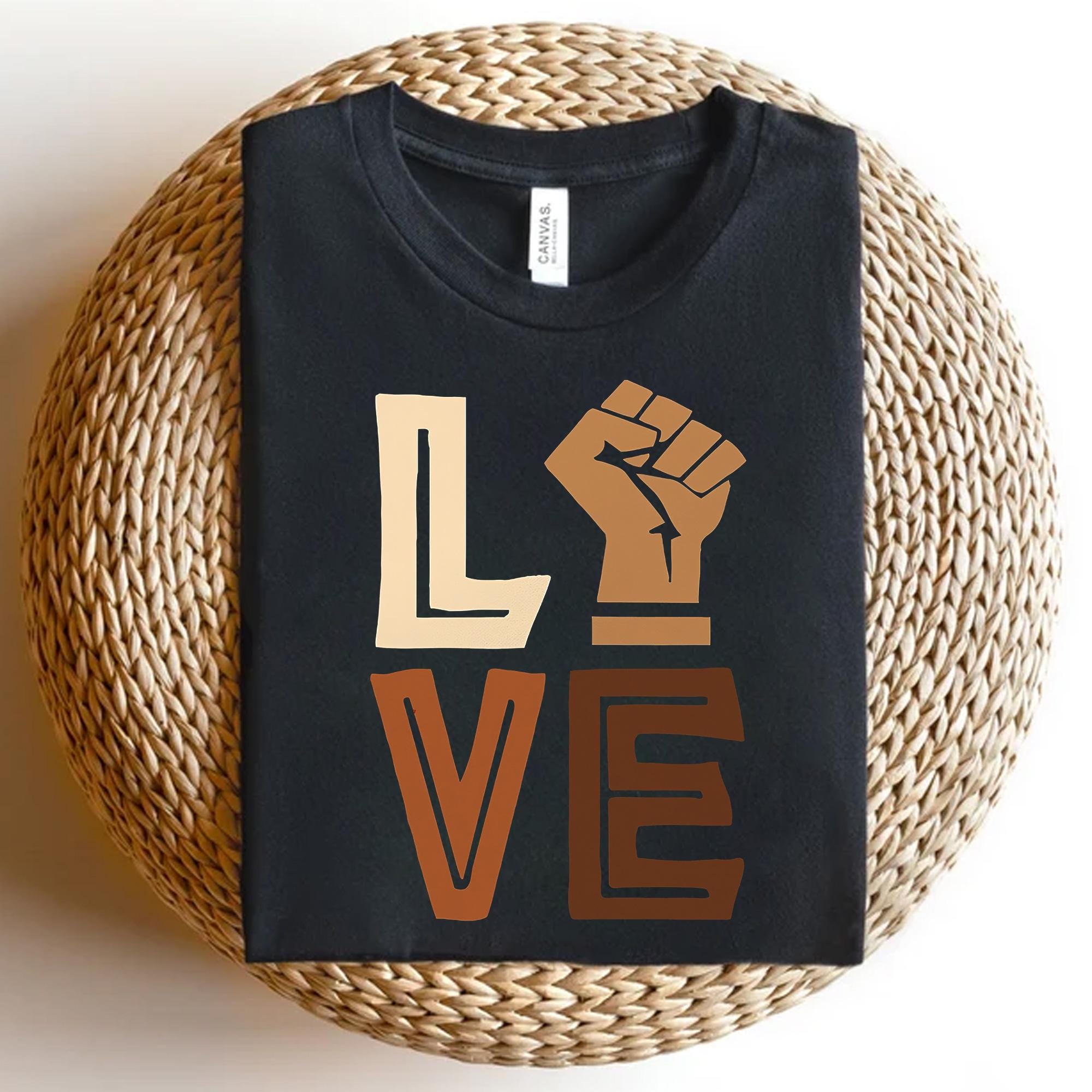 Love Diversity Shirt - Unity Equality Fist Tee - Black Lives Matter Shirt - Social Justice Shirt - Inclusion Empowerment- Solidarity T-Shirt