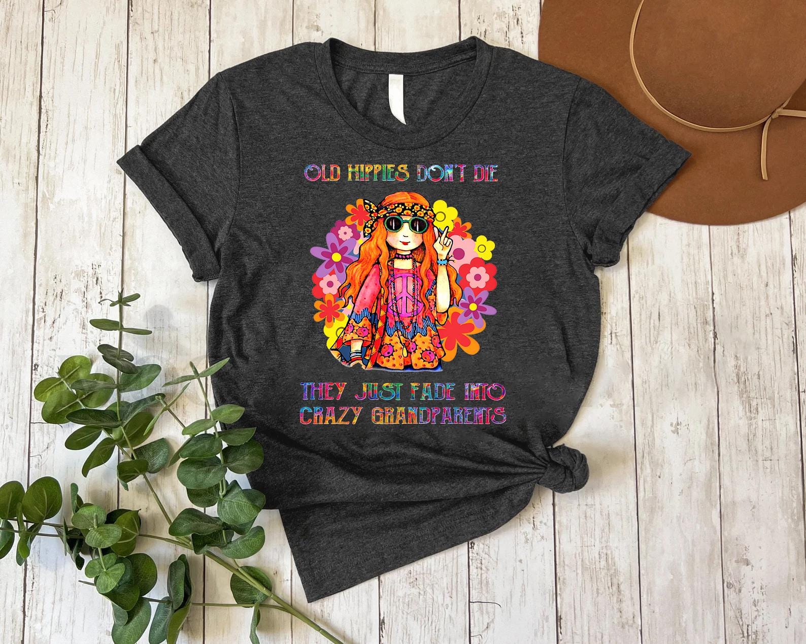 Vintage Hippie T Shirt - Etsy