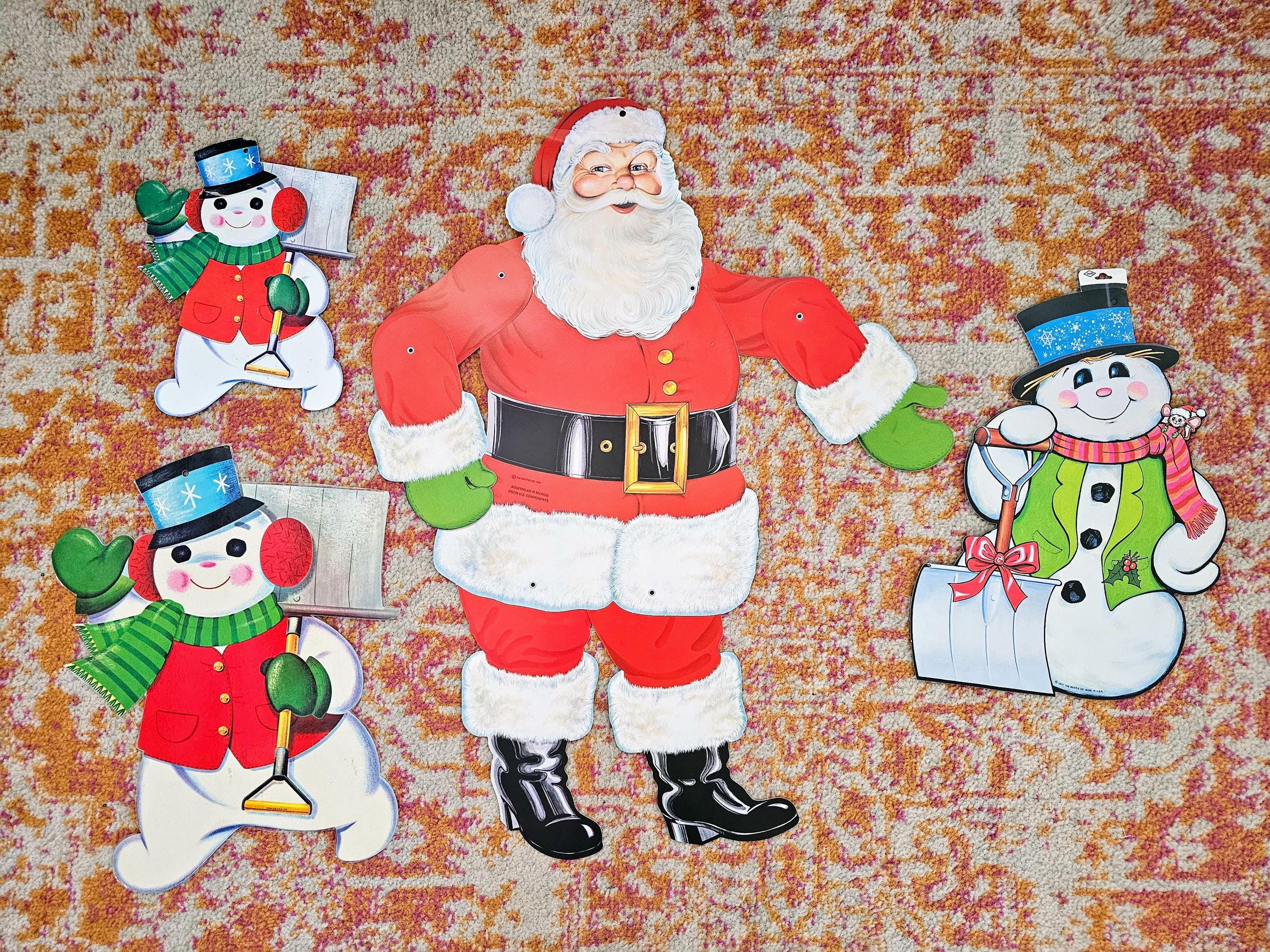 Beistle Christmas Elves Door Cover - 30 Inch Wide By 5 Feet Tall Colorful Plastic Holiday Decoration - View #10